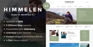 Himmelen – Personal WordPress Blog Theme
