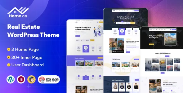 homeco wordpress real estate theme 1