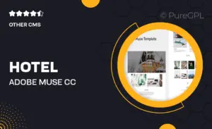Hotel – Adobe Muse CC Responsive Template