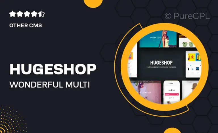hugeshop wonderful multi concept prestashop