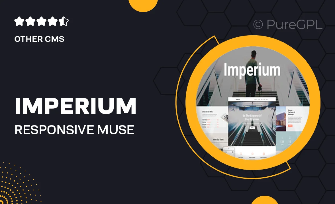 Imperium – Responsive Muse Template