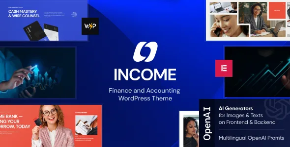 income finance consulting business wordpress theme 1