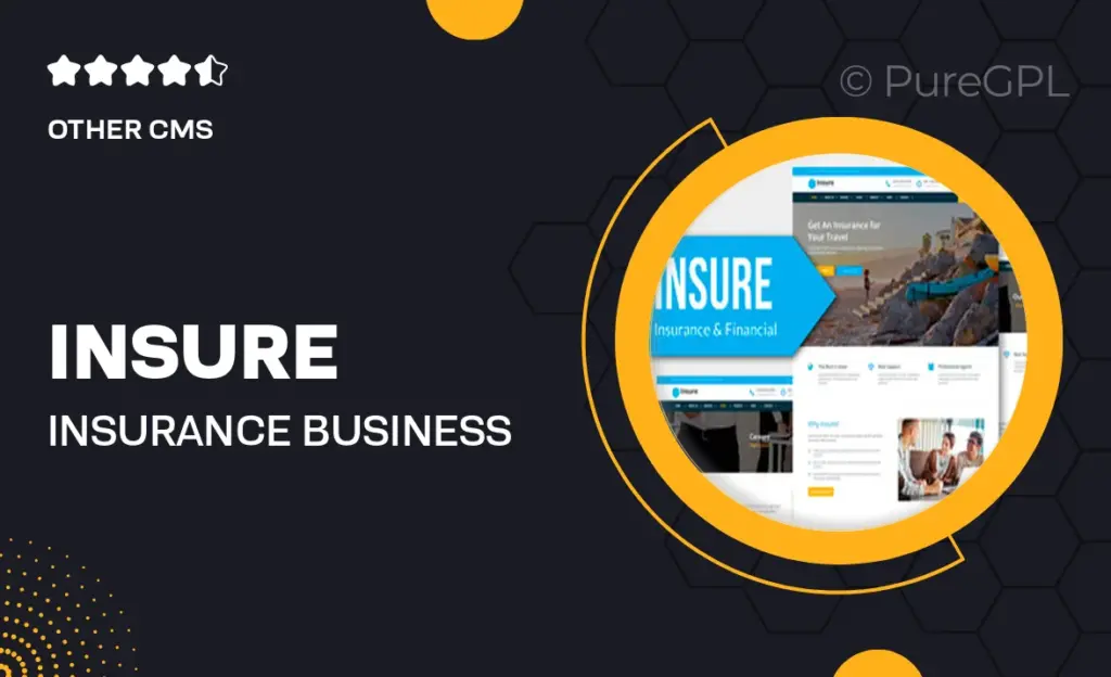 Insure – Insurance, Business Muse Template YR 18 Insure – Insurance, Business Muse Template YR