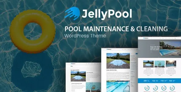 jellypool pool maintenance cleaning wordpress theme 1