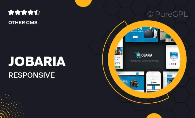 jobaria responsive prestashop theme