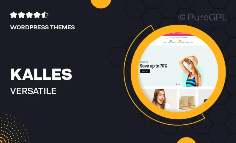 kalles versatile woocommerce theme