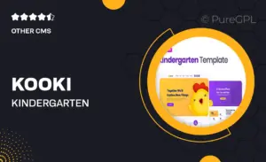 Kooki – Kindergarten Elementor Template Kit