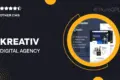 Kreativ – Digital Agency & Creative Branding Elementor Pro Template Kit