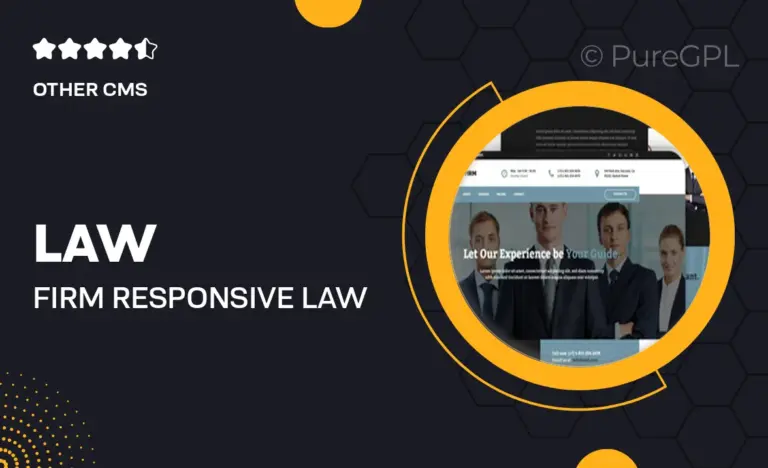law firm responsive law muse template