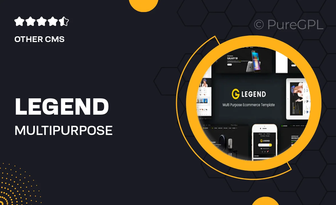 Legend – Multipurpose Responsive OpenCart Theme