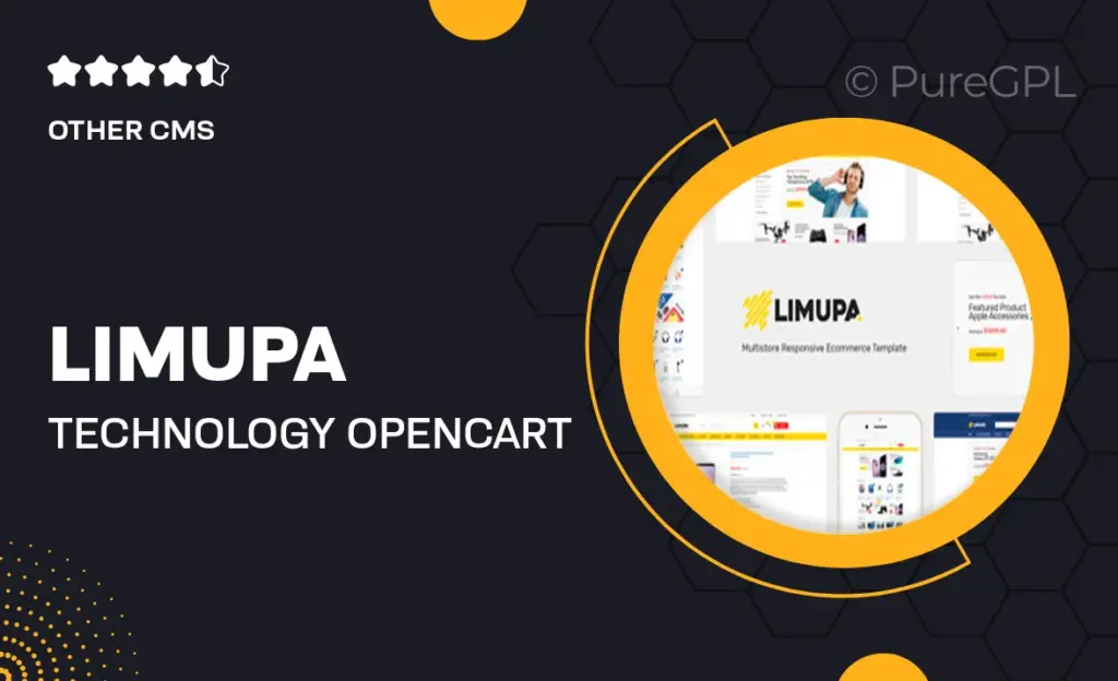 Limupa – Technology OpenCart Theme 15 Limupa – Technology OpenCart Theme