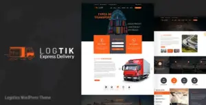 Logtik – WP Logistics, Cargo & Transportation WordPress Theme