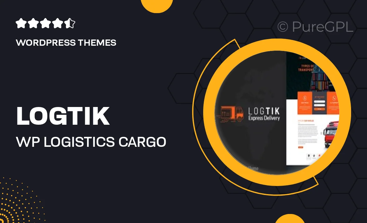 Logtik – WP Logistics, Cargo & Transportation WordPress Theme