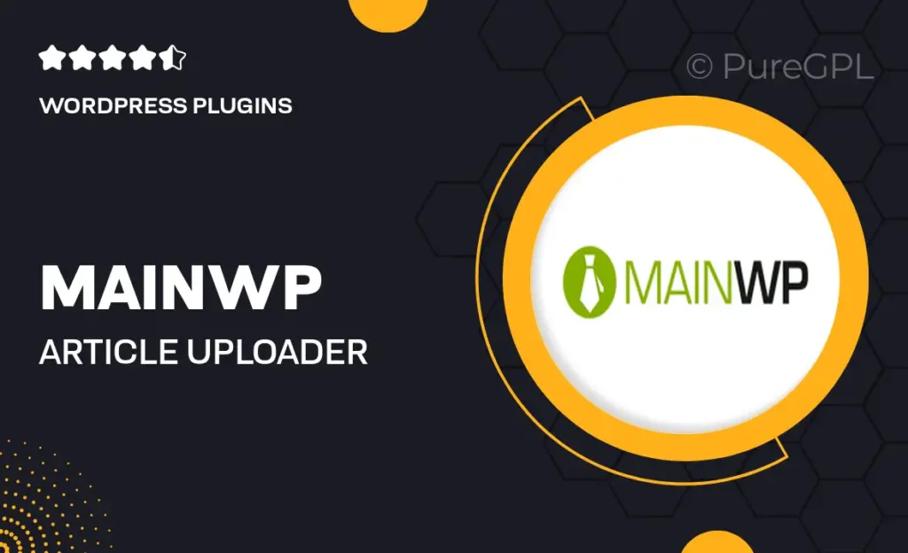 Mainwp | Article Uploader Extension 10 Mainwp | Article Uploader Extension