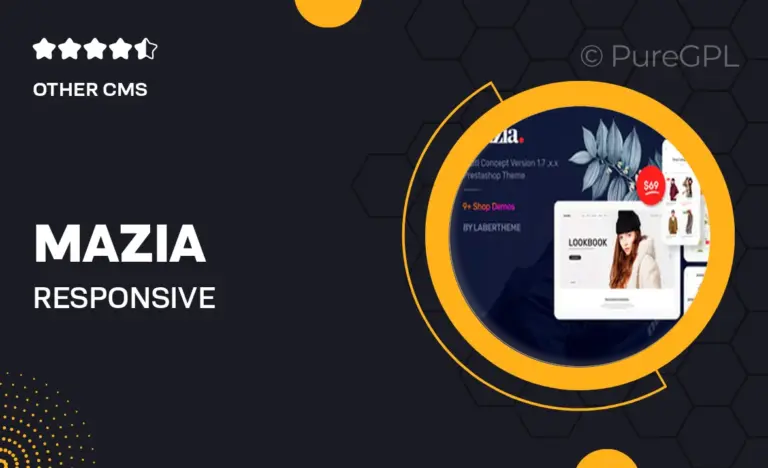 mazia responsive prestashop 1 7 laberthem