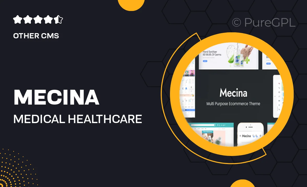 Mecina – Medical & Healthcare OpenCart Theme