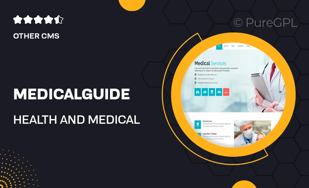 MedicalGuide – Health And Medical Drupal Theme