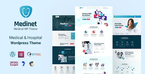 medinet medical and health wordpress theme rtl 1