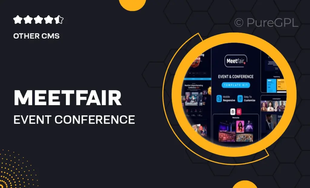 Meetfair – Event & Conference Elementor Template Kit 36 Meetfair – Event & Conference Elementor Template Kit
