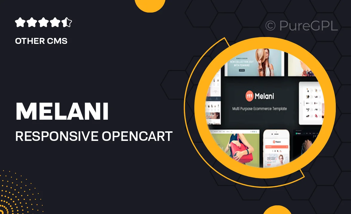 Melani – Responsive OpenCart Theme