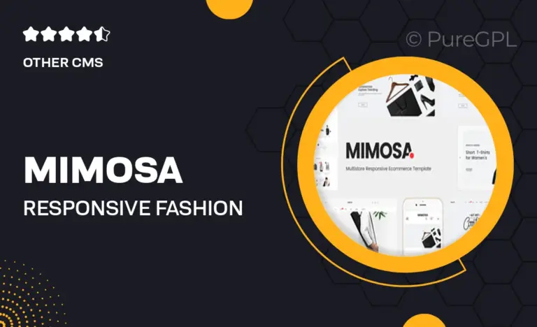 mimosa responsive fashion prestashop 1 7 theme