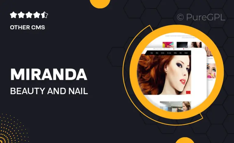 miranda beauty and nail salon muse template 1