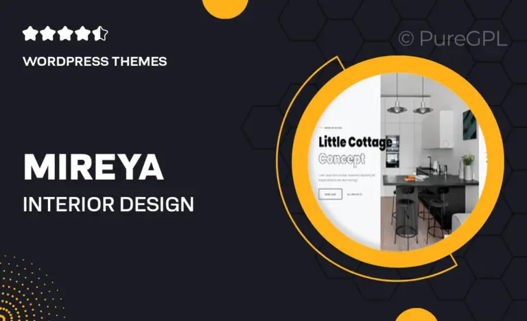 mireya interior design wordpress theme