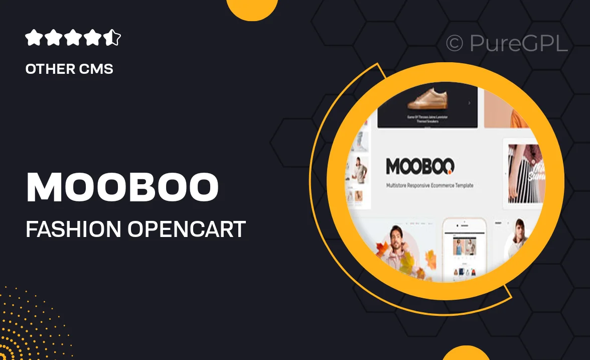 MooBoo – Fashion OpenCart Theme