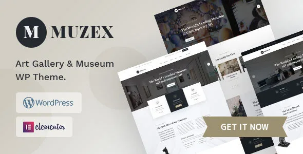 muzex museum wordpress theme rtl 1