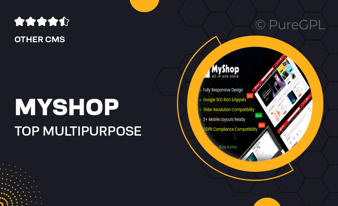 MyShop – Top Multipurpose OpenCart 3 Theme