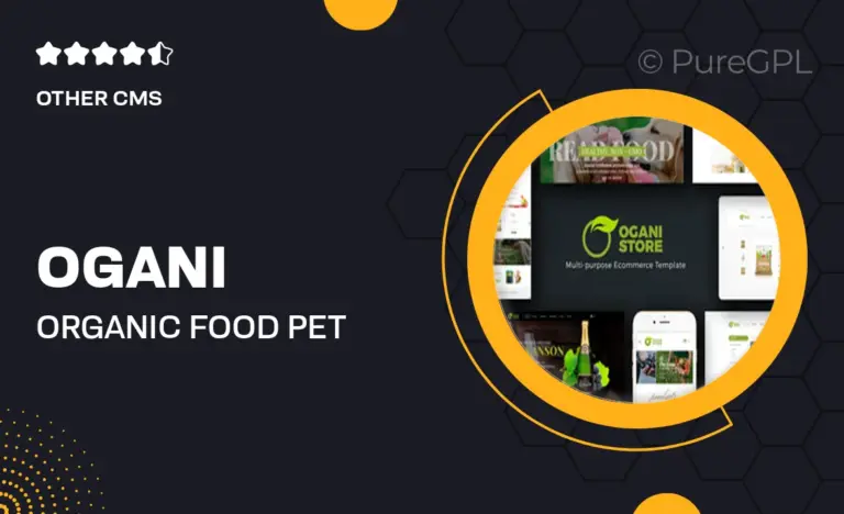ogani organic food pet alcohol prestashop