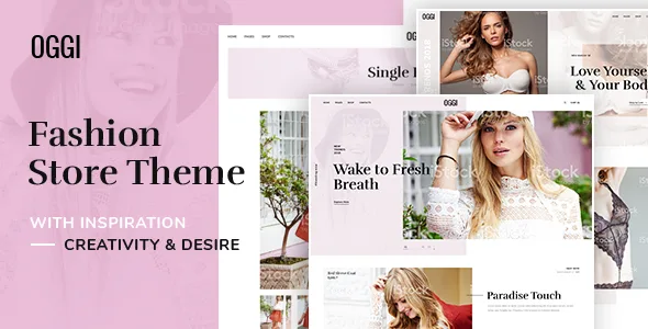 oggi fashion store woocommerce theme 1
