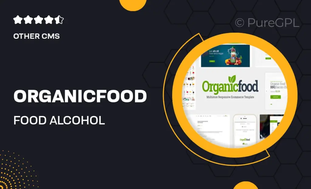 OrganicFood – Food, Alcohol, Cosmetics, OpenCart