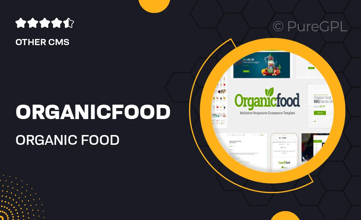 OrganicFood – Organic, Food, Alcohol, Prestashop