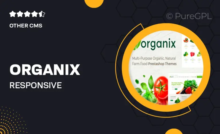 organix responsive prestashop 1 7