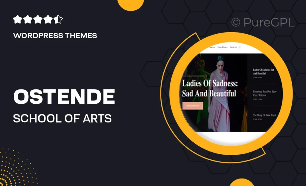 OsTende | School of Arts & Theater WordPress Theme