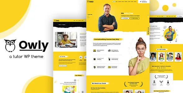 owly tutoring elearning wp theme 1