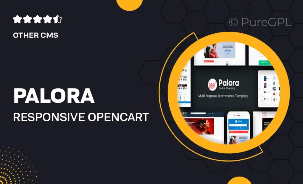 Palora – Responsive OpenCart Theme 3 Palora – Responsive OpenCart Theme