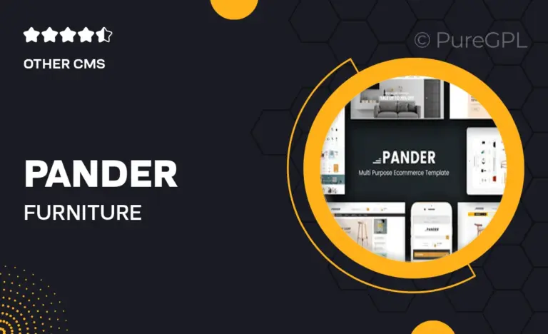 pander furniture responsive prestashop theme