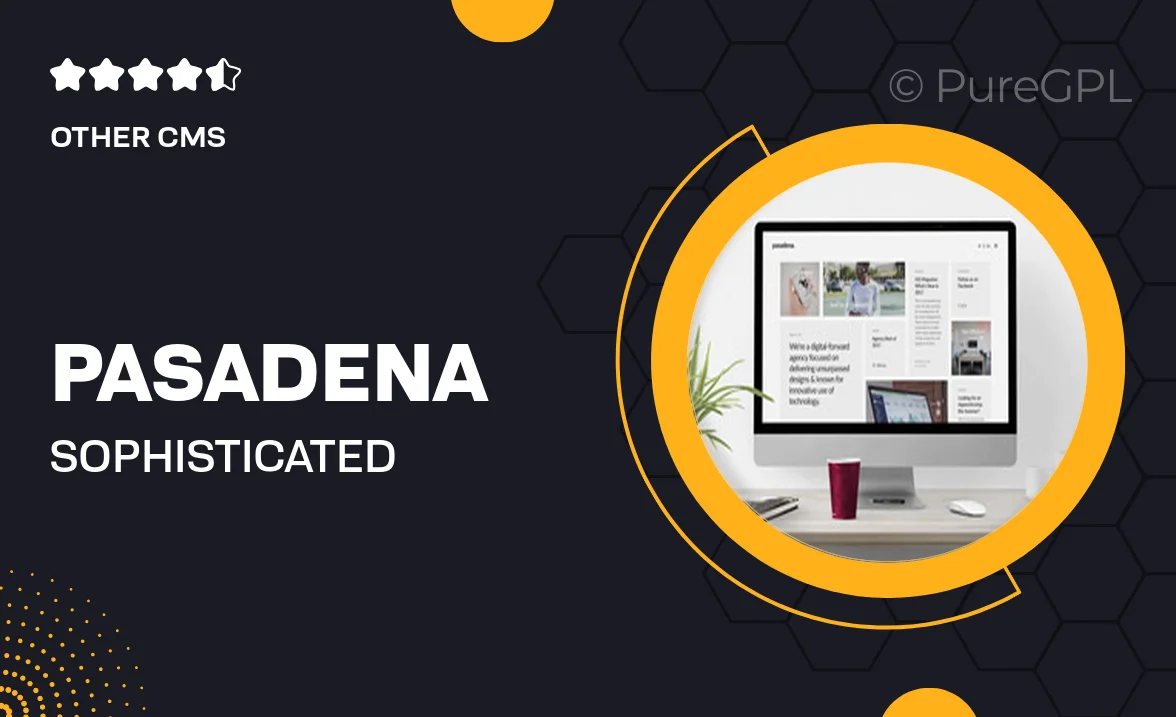 Pasadena – Sophisticated Branding Agency Drupal Theme