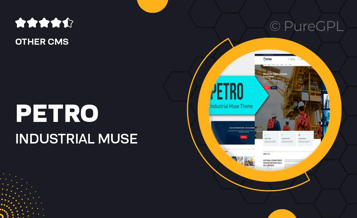 Petro – Industrial Muse Template RS