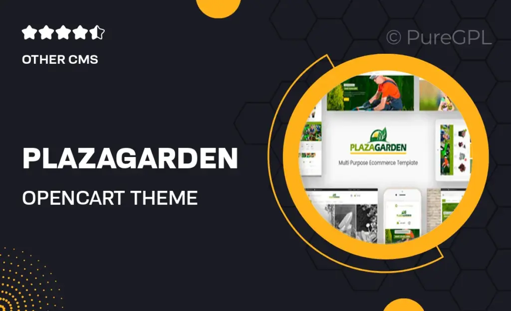 PlazaGarden – OpenCart Theme 31 PlazaGarden – OpenCart Theme