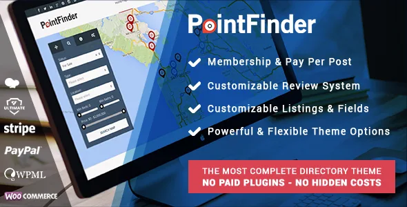 pointfinder directory listing wordpress theme 1