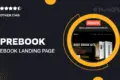 Prebook – eBook Landing Page Responsive Adobe Muse