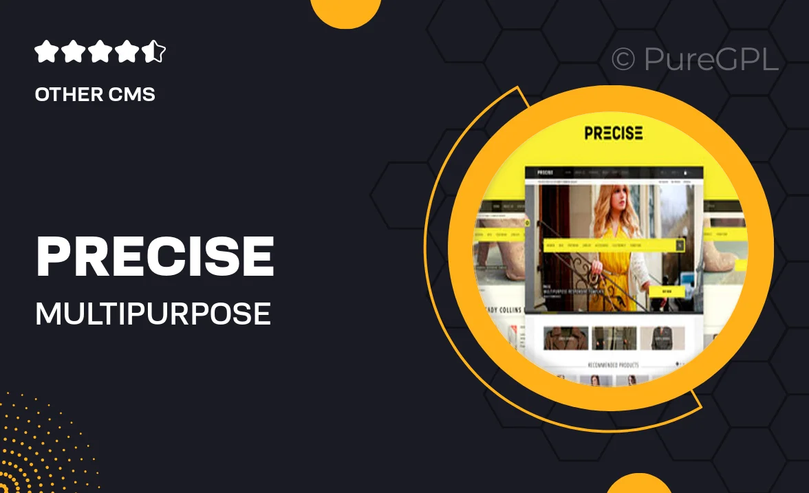 Precise – Multipurpose Responsive OpenCart Theme