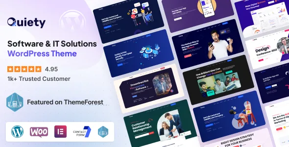 quiety software it solutions wordpress theme 1