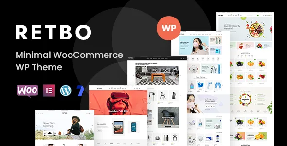 retbo minimal woocommerce wordpress theme 1