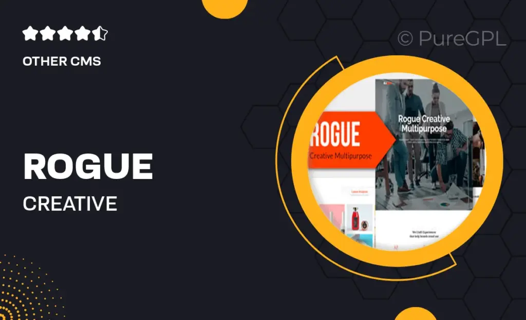 ROGUE – Creative Multi-Purpose Muse Template YR