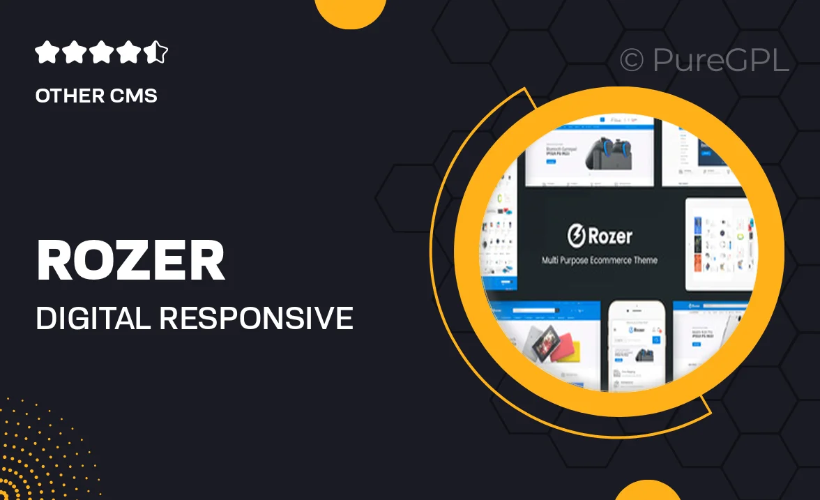 Rozer – Digital Responsive Prestashop Theme