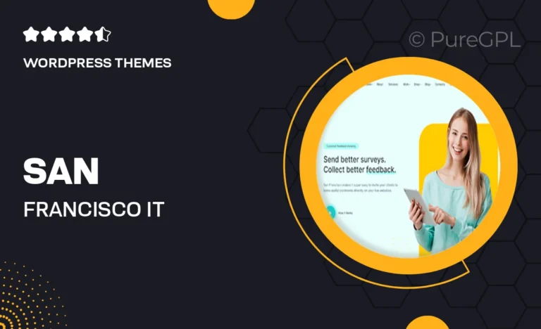 san francisco it technology and creative wordpress theme